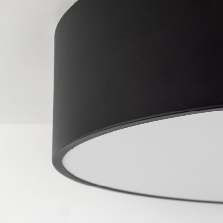 Plafon do łazienki Livo 50cm czarny TK Lighting | IP54