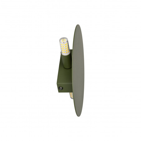 Kinkiet Luna zielony TK Lighting | Okrągły, LED