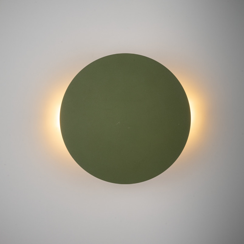 Kinkiet Luna zielony TK Lighting | Okrągły, LED