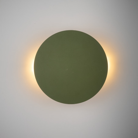 Kinkiet Luna zielony TK Lighting | Okrągły, LED