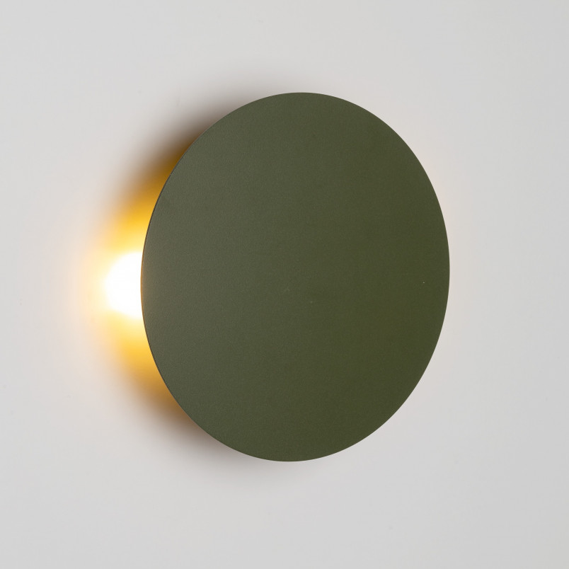 Kinkiet Luna zielony TK Lighting | Okrągły, LED