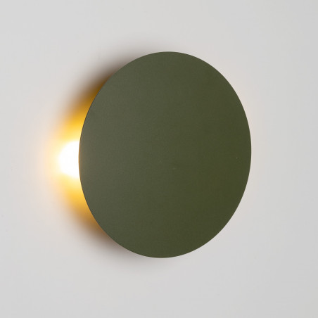 Kinkiet Luna zielony TK Lighting | Okrągły, LED