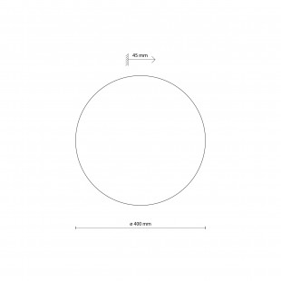 Kinkiet Luna Sabia 40cm | TK Lighting - Elegancki i funkcjonalny