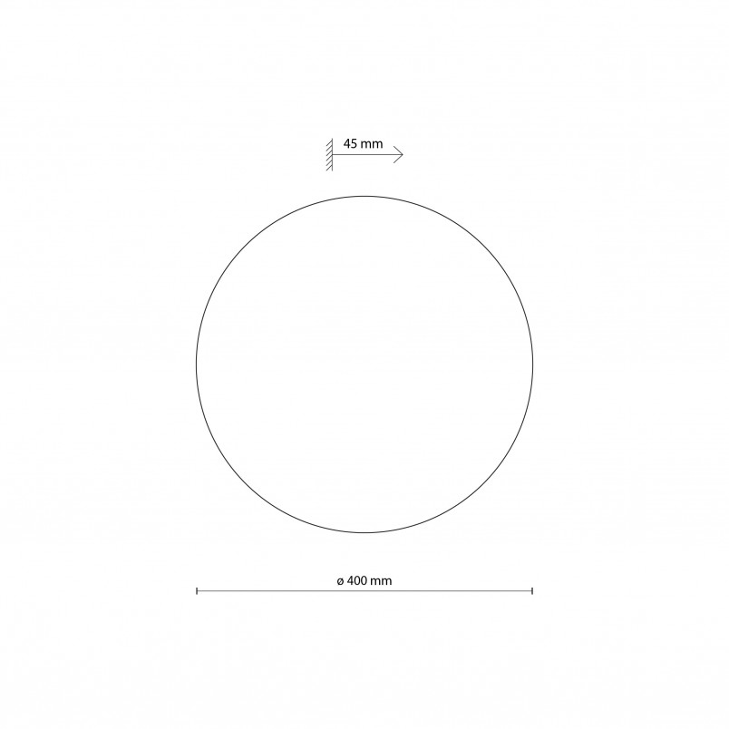 Kinkiet Luna Sabia 40cm | TK Lighting - Elegancki i funkcjonalny