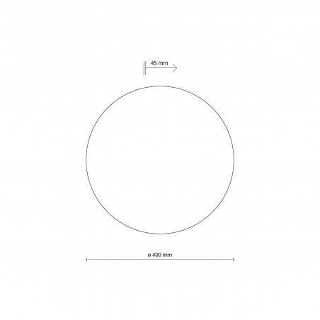 Kinkiet Luna Sabia 40cm | TK Lighting - Elegancki i funkcjonalny