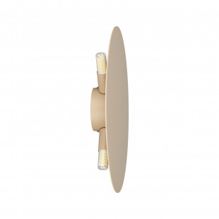 Kinkiet Luna Sabia beżowy TK Lighting | Okrągły, Metalowy