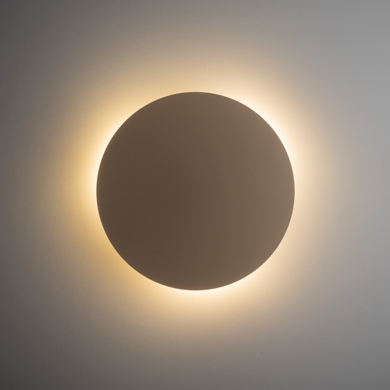 Kinkiet Luna Sabia beżowy TK Lighting | Okrągły, Metalowy