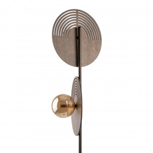 Lampa podłogowa drewniana Lunar | TK Lighting - Elegancki Design