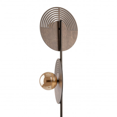 Lampa podłogowa drewniana Lunar | TK Lighting - Elegancki Design