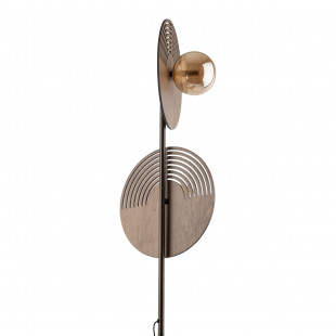 Lampa podłogowa drewniana Lunar | TK Lighting - Elegancki Design