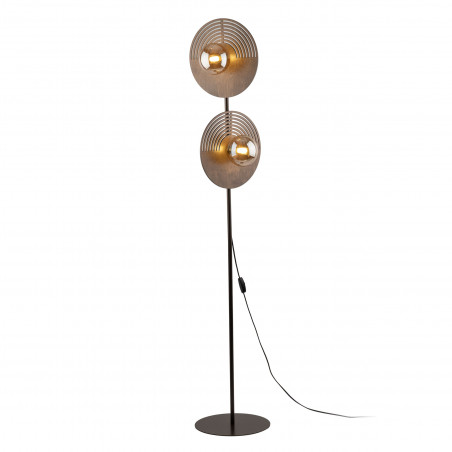 Lampa podłogowa drewniana Lunar | TK Lighting - Elegancki Design