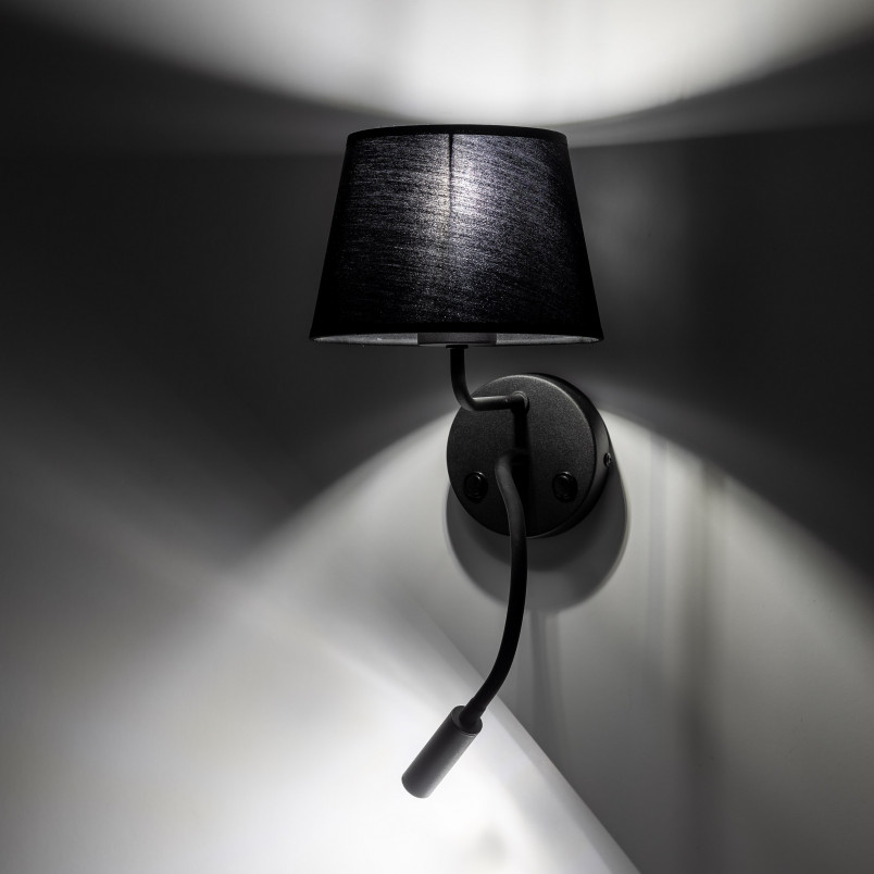 Kinkiet Maja czarny TK Lighting | Lampka do czytania