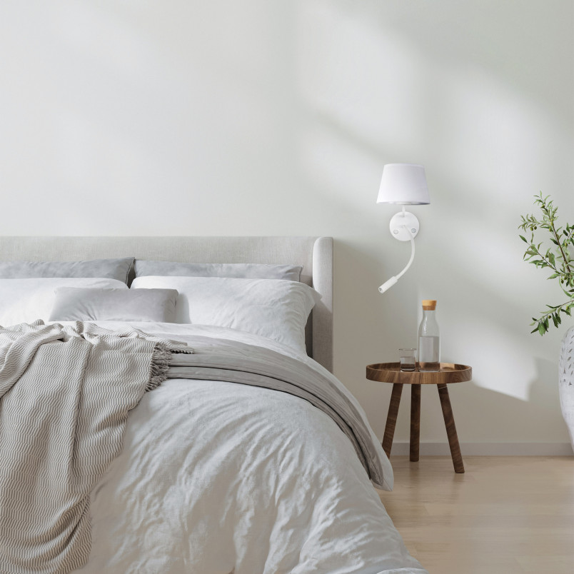 Kinkiet Maja biały TK Lighting | Komfortowe oświetlenie