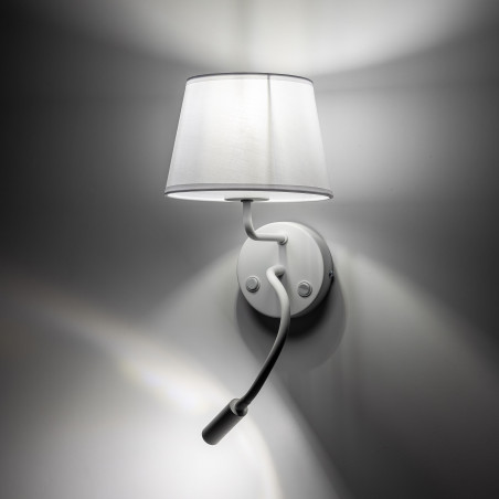 Kinkiet Maja biały TK Lighting | Komfortowe oświetlenie