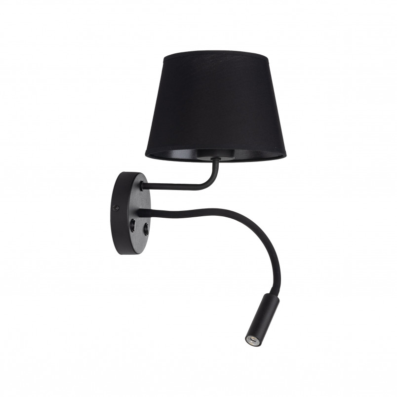 Kinkiet Maja czarny TK Lighting | Lampka do czytania