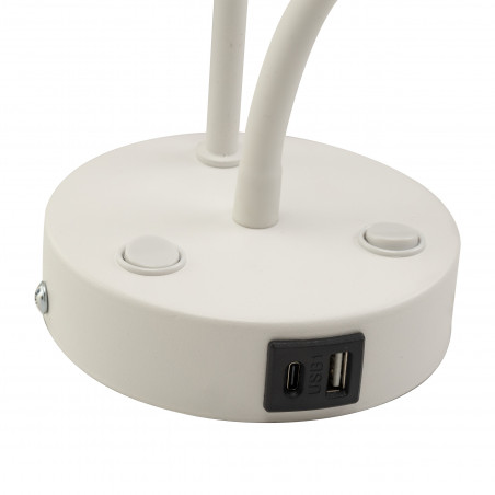 Kinkiet Maja z lampką i USB | TK Lighting - Oświetlenie