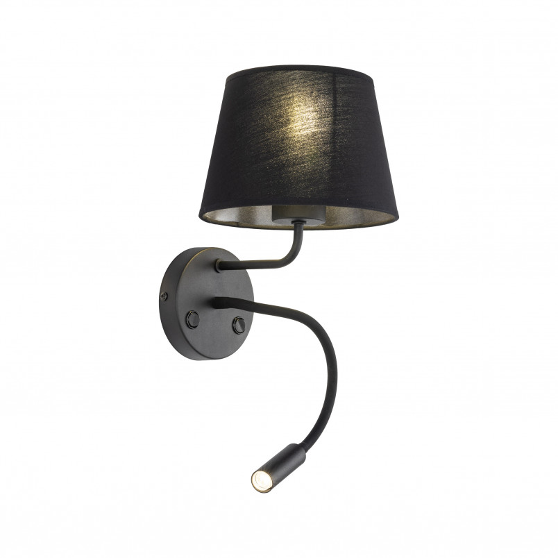 Kinkiet Maja czarny TK Lighting | Lampka do czytania