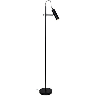 Lampa podłogowa czarna Tenso | ZumaLine - Minimalistyczny design