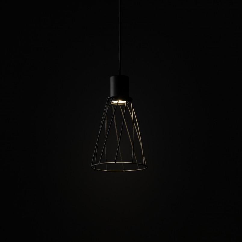 Lampa Wisząca Modesto Czarna | TK Lighting - Loftowa