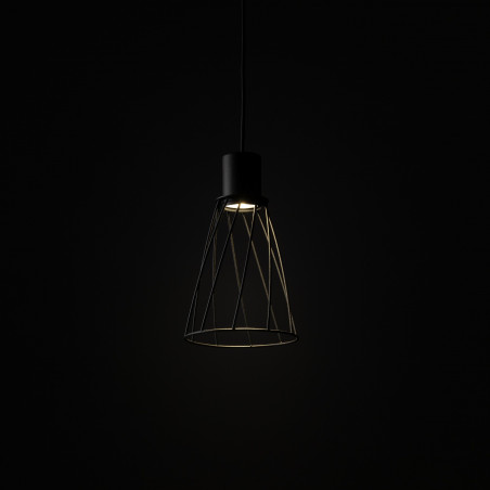 Lampa Wisząca Modesto Czarna | TK Lighting - Loftowa