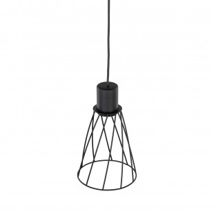 Lampa Wisząca Modesto Czarna | TK Lighting - Loftowa