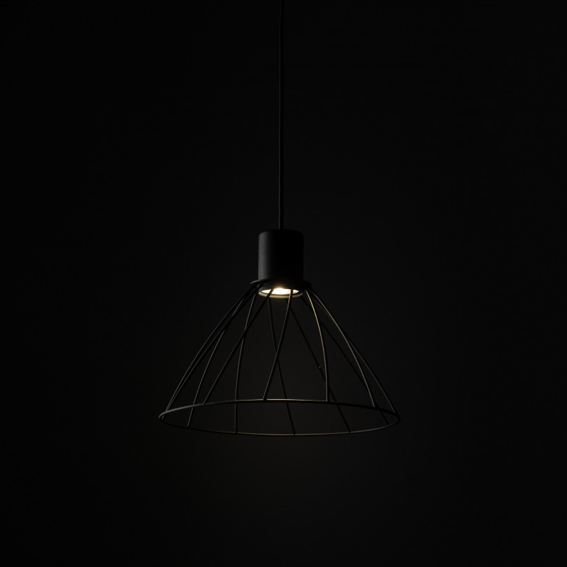 Lampa wisząca Modesto czarna TK Lighting | Loftowa, metalowa