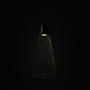 Lampa wisząca Modesto czarna TK Lighting | Loftowa