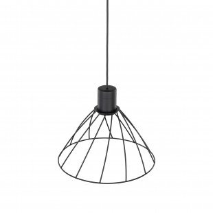 Lampa wisząca Modesto czarna TK Lighting | Loftowa, metalowa
