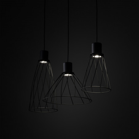 Lampa Wisząca Modesto | 3 punkty, Loft, TK Lighting