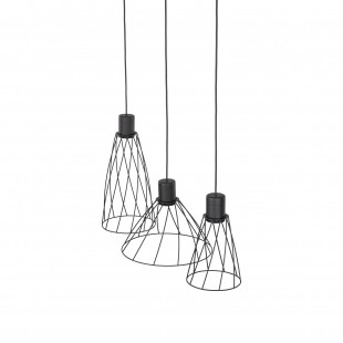 Lampa Wisząca Modesto | 3 punkty, Loft, TK Lighting
