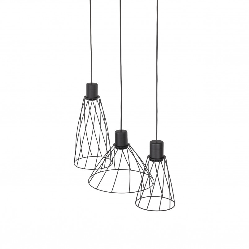 Lampa Wisząca Modesto | 3 punkty, Loft, TK Lighting