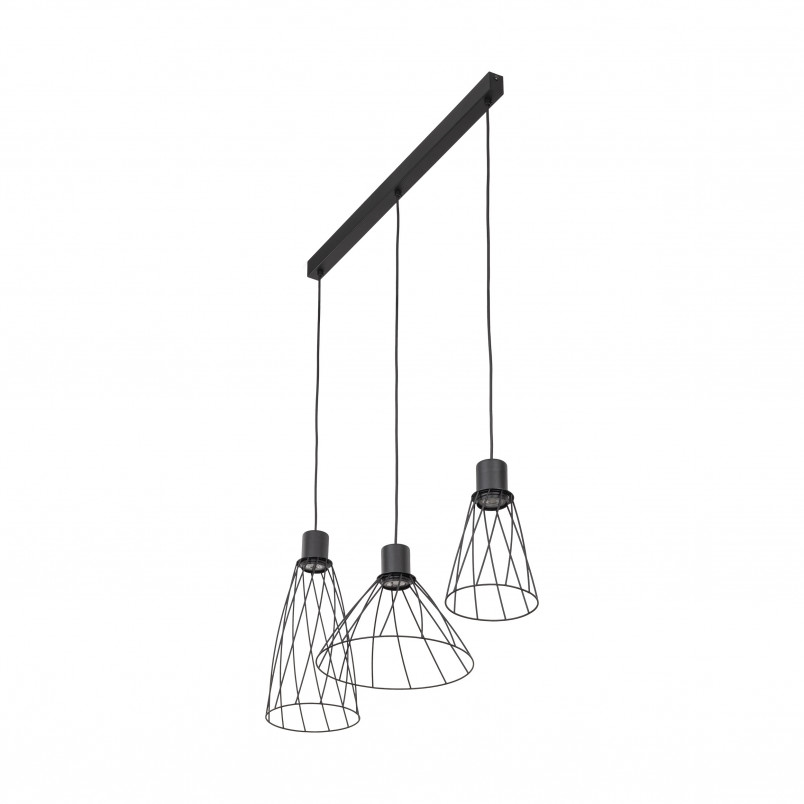 Lampa Wisząca Modesto | 3 punkty, Loft, TK Lighting