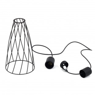 Lampa wisząca Modesto czarna TK Lighting | Loftowa