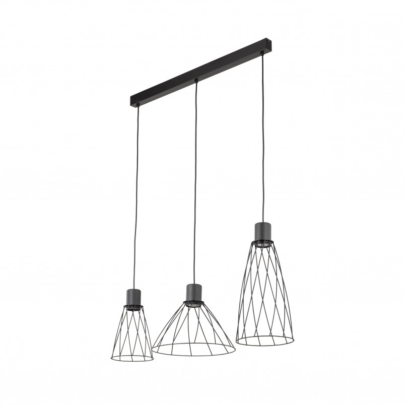Lampa Wisząca Modesto | 3 punkty, Loft, TK Lighting