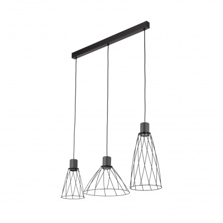 Lampa Wisząca Modesto | 3 punkty, Loft, TK Lighting