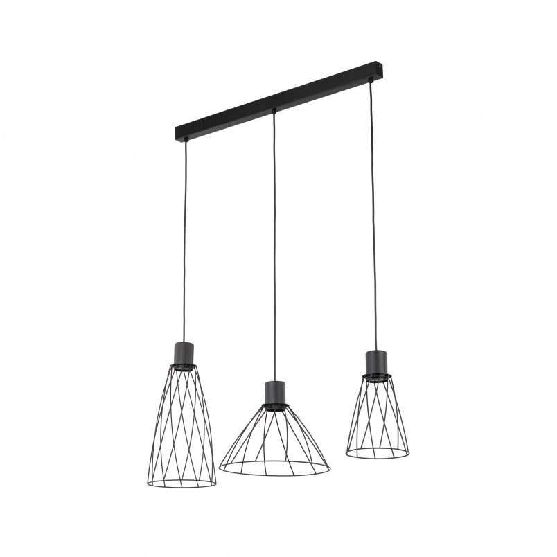 Lampa Wisząca Modesto | 3 punkty, Loft, TK Lighting