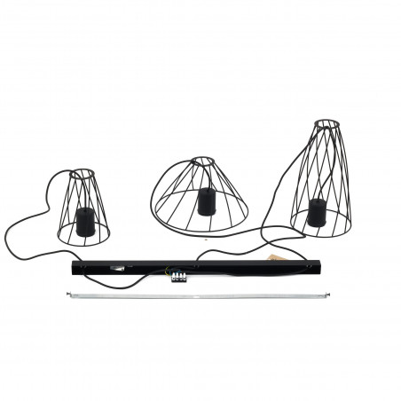 Lampa Wisząca Modesto | 3 punkty, Loft, TK Lighting
