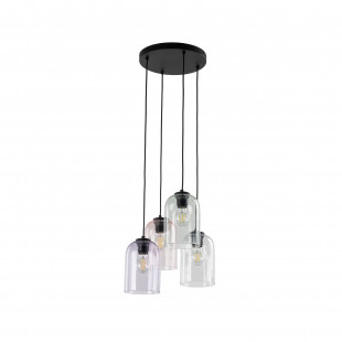 Lampa Molly IV zielona - Szklana lampa wisząca TK Lighting