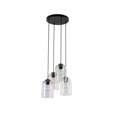 Lampa Molly IV zielona - Szklana lampa wisząca TK Lighting