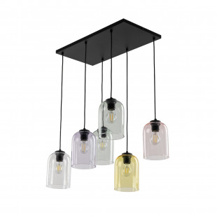 Lampa wisząca Molly VI | Szkło, 6 punktów | TK Lighting