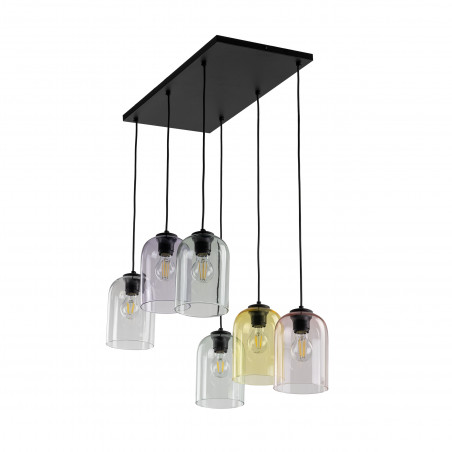Lampa wisząca Molly VI | Szkło, 6 punktów | TK Lighting