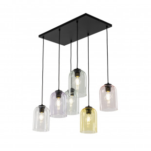Lampa wisząca Molly VI | Szkło, 6 punktów | TK Lighting