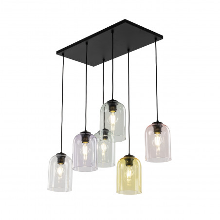 Lampa wisząca Molly VI | Szkło, 6 punktów | TK Lighting