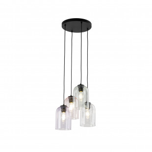 Lampa Molly IV zielona - Szklana lampa wisząca TK Lighting