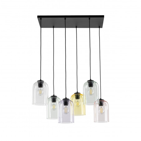 Lampa wisząca Molly VI | Szkło, 6 punktów | TK Lighting