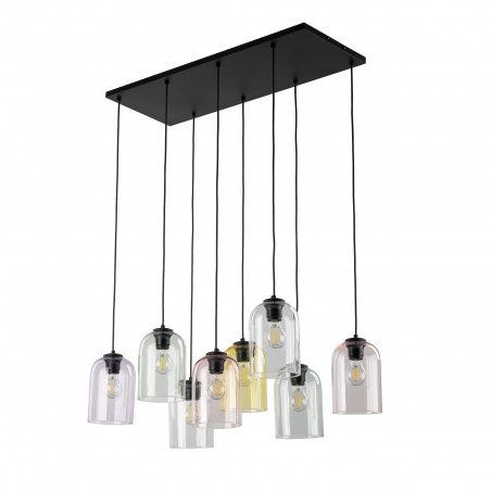 Lampa wisząca Molly VIII | Szklana, kolorowa - TK Lighting
