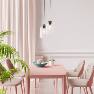Lampa wisząca Molly różowa | TK Lighting - Oświetlenie