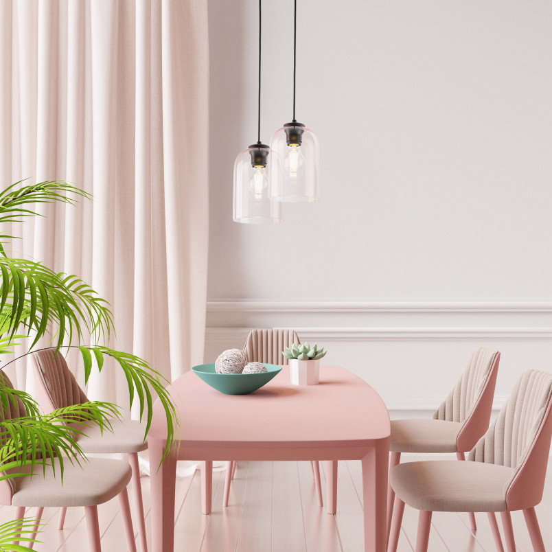 Lampa wisząca Molly różowa | TK Lighting - Oświetlenie