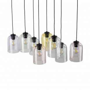 Lampa wisząca Molly VIII | Szklana, kolorowa - TK Lighting