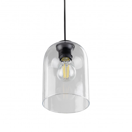 Lampa wisząca Molly - szklany klosz, E27 | TK Lighting